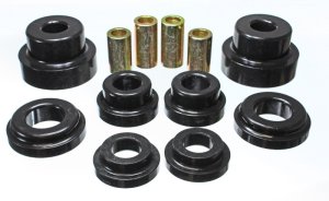 Chevrolet Camaro Suspension Subframe Bushing Kit - Rear - Energy Suspension - Hyper-Flex - Black - 2010 Chevrolet Camaro Suspension Subframe Bushing Kit - Rear - Energy Suspension - Hyper-Flex - Black - 2010